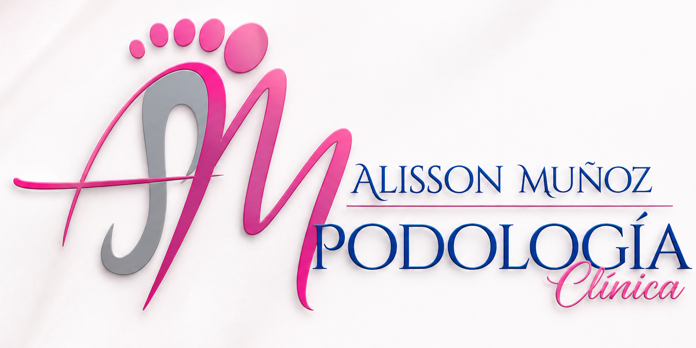 Logotipo de Alisson Muñoz Podología Clínica